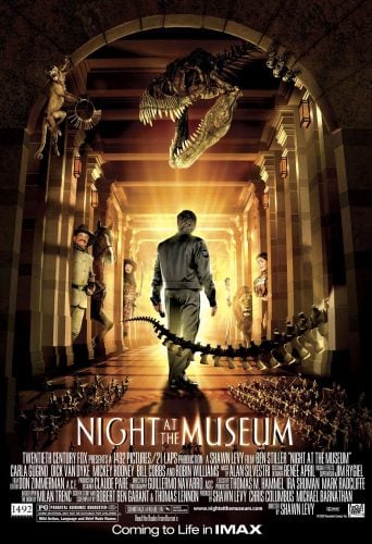 Night at the Museum 1 (2006) คืนมหัศจรรย์ พิพิธภัณฑ์มันส์ทะลุโลก (เต็มเรื่องฟรี)