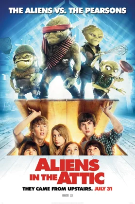 ดูหนัง Aliens in the Attic (2009)  มันมาจากข้างบนกับแก๊งซนพิทักษ์โลก HD