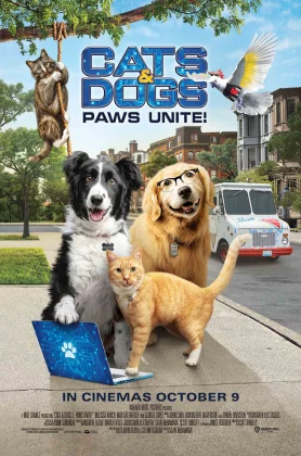ดูหนังออนไลน์ฟรี Cats & Dogs 3: Paws Unite (2020)