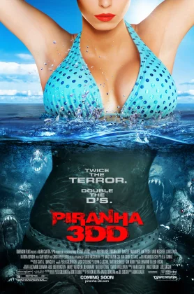 Piranha 3DD (2012) ปิรันย่า 2 กัดแหลกแหวกทะลุจอ ดับเบิลดุ (เต็มเรื่องฟรี)