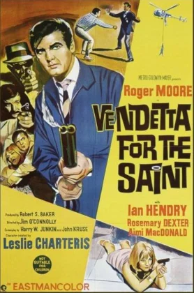 ดูหนังออนไลน์ฟรี Vendetta for the Saint  (1969) เดอะเซนต์ ยอดคนมหากาฬ